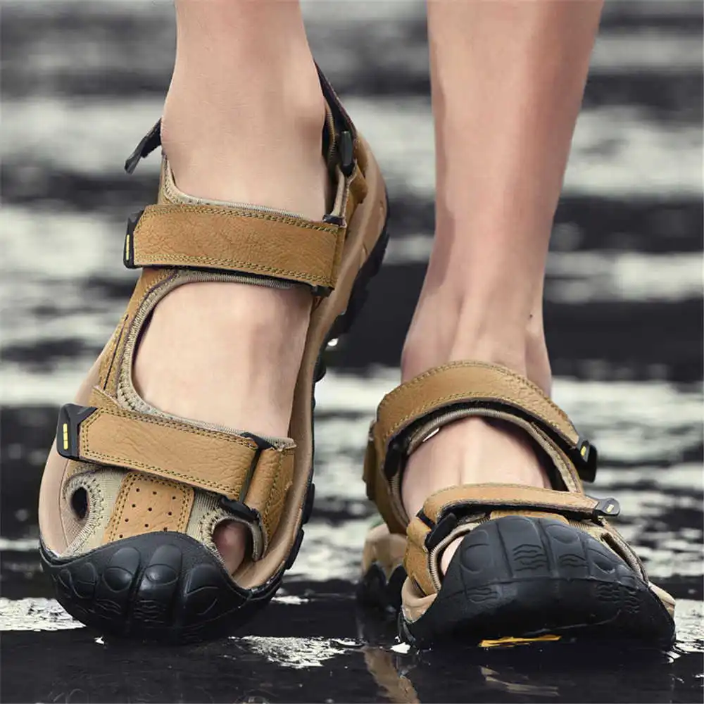 Vintage Fashion Outlet - Number 44 Natural Cowhide Water Slippers