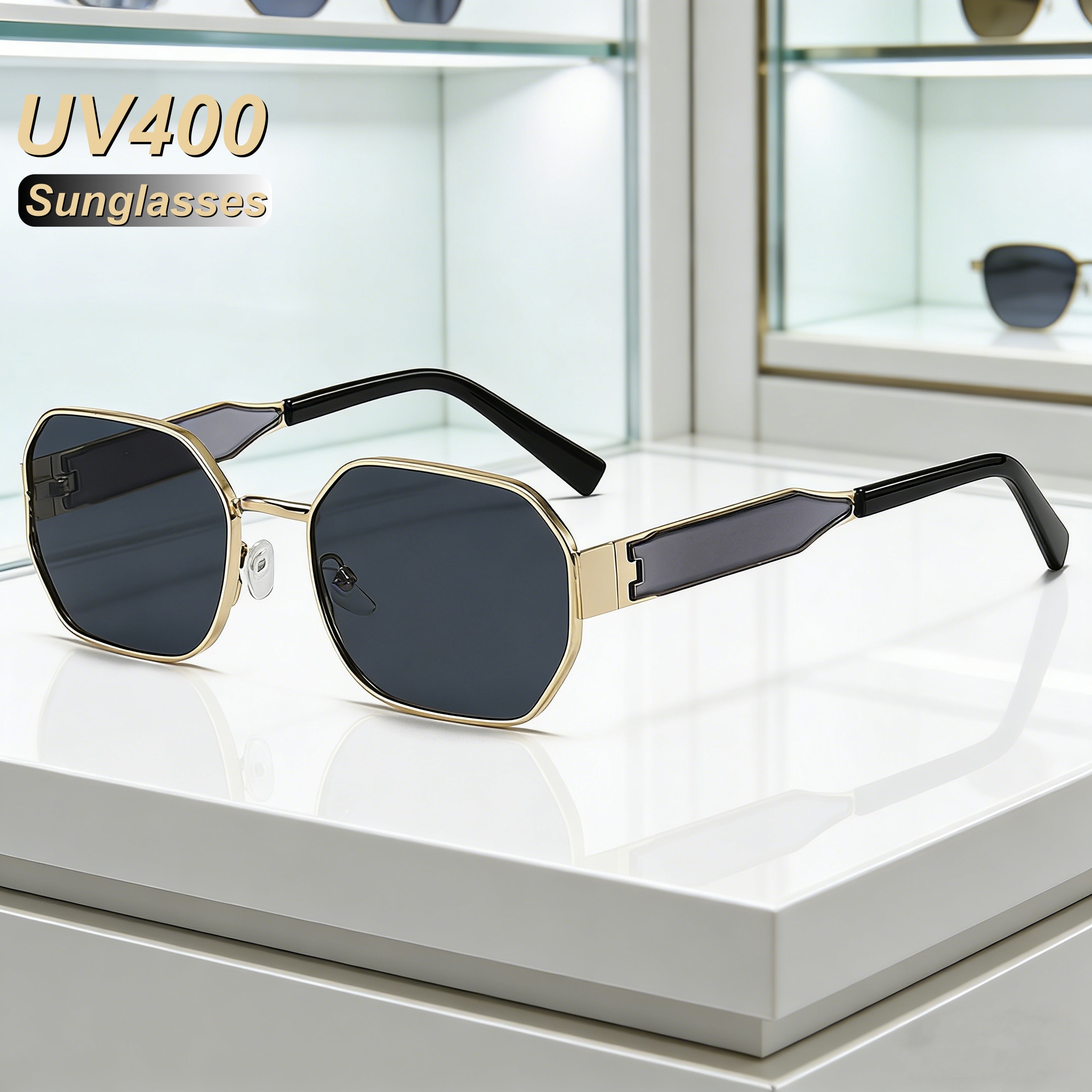 Vintage Fashion Definition - Vintage Personalized High-definition Luxurious Polygonal Women's