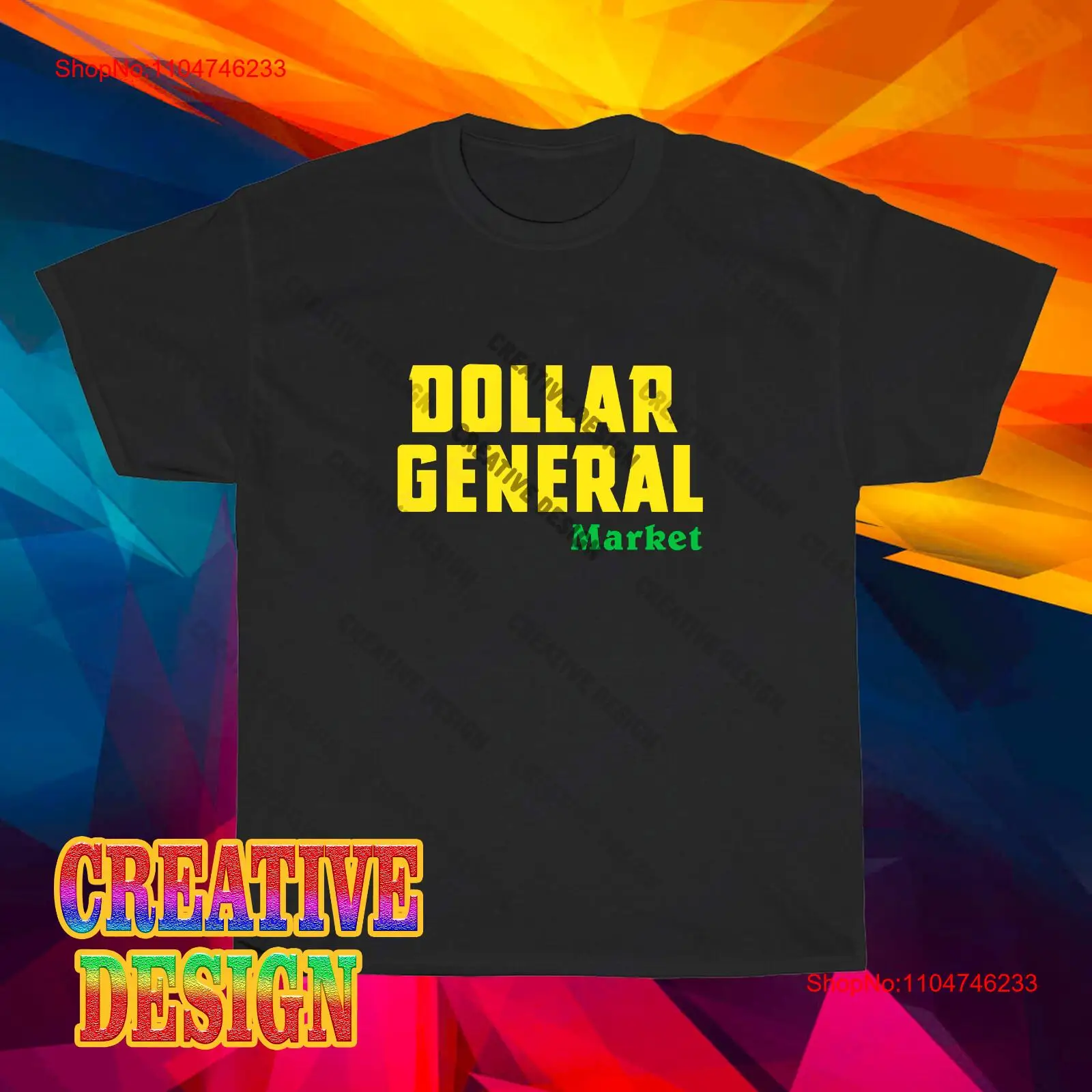 Vintage Fashion Market - Dollar General Market Logo T Shirt