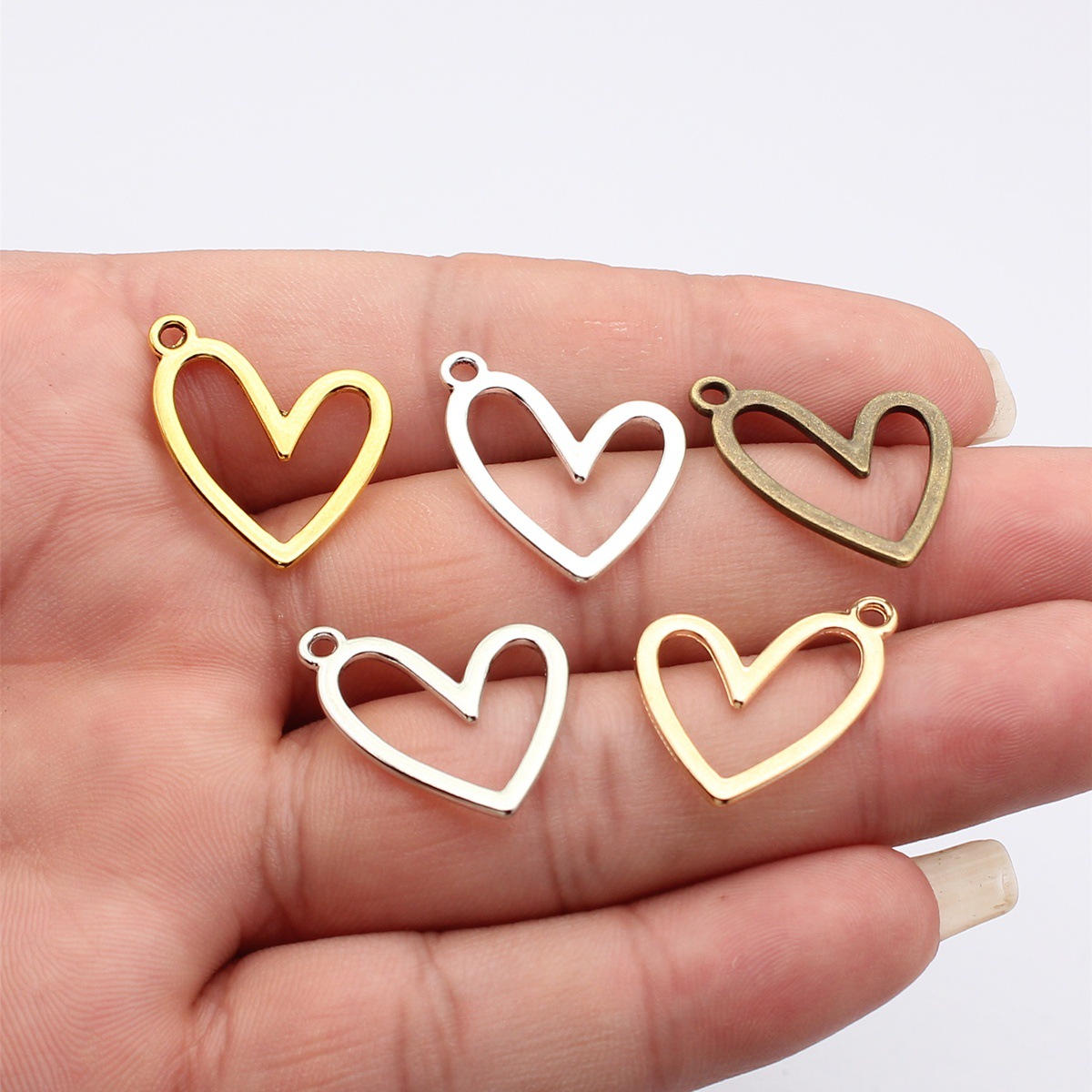 WYSIWYG 20pcs 22x20mm 5 Colors - Vintage Fashion Online review and price