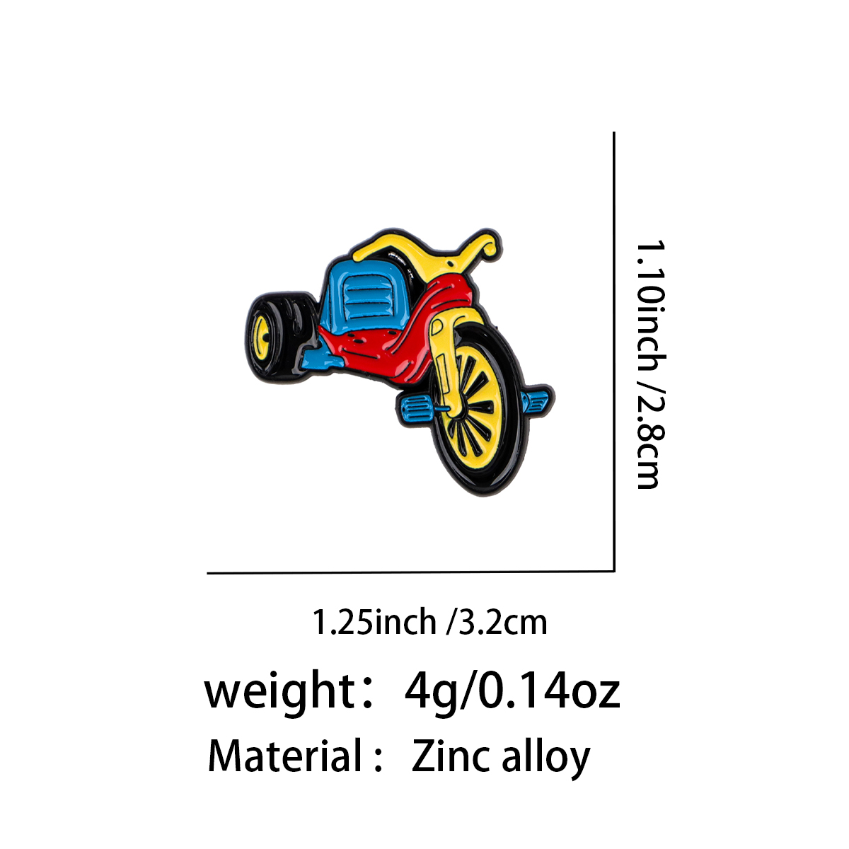 Retro Bicycle Enamel Pin Vinta - Vintage Fashion Online review and price
