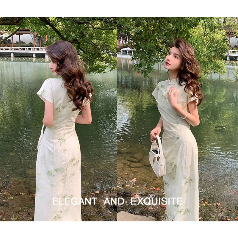 2023 New Chinese Style Dress C - Vintage Fashion Look review and price