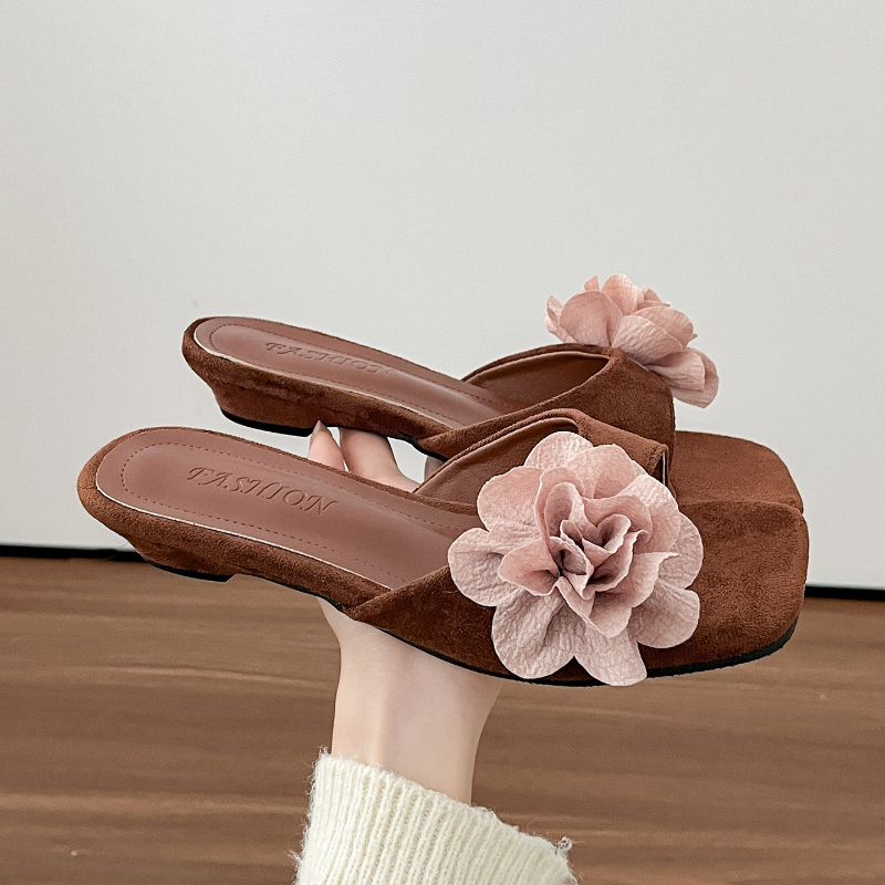 Vintage Summer Thin Heel Flowe - Vintage And Modern Fashion review and price