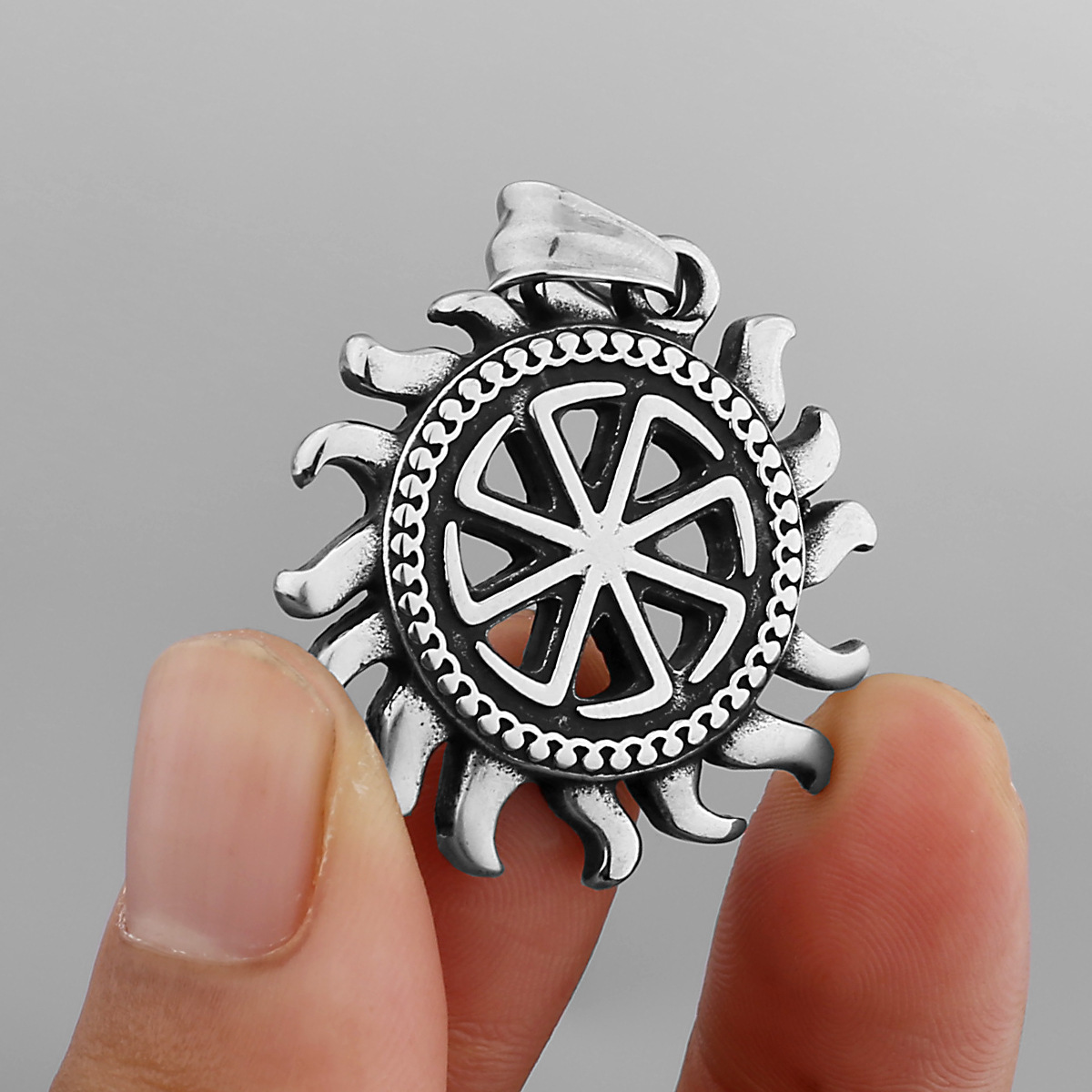 HNSP Men's Kolovrat Sun Wheel  - Vintage Fashion Wheel review and price