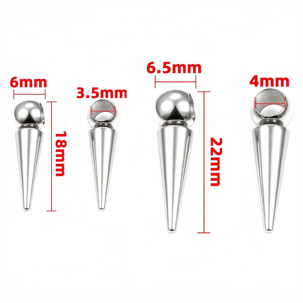 10pcs Retro Cone Charms Pendan - Vintage Fashion Online review and price