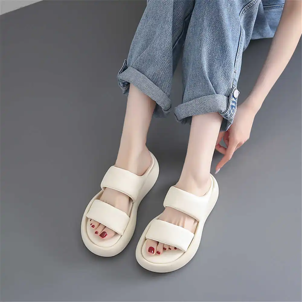 Size 39 Strips Summer Shoes Sa - Vintage Fashion Outlet review and price