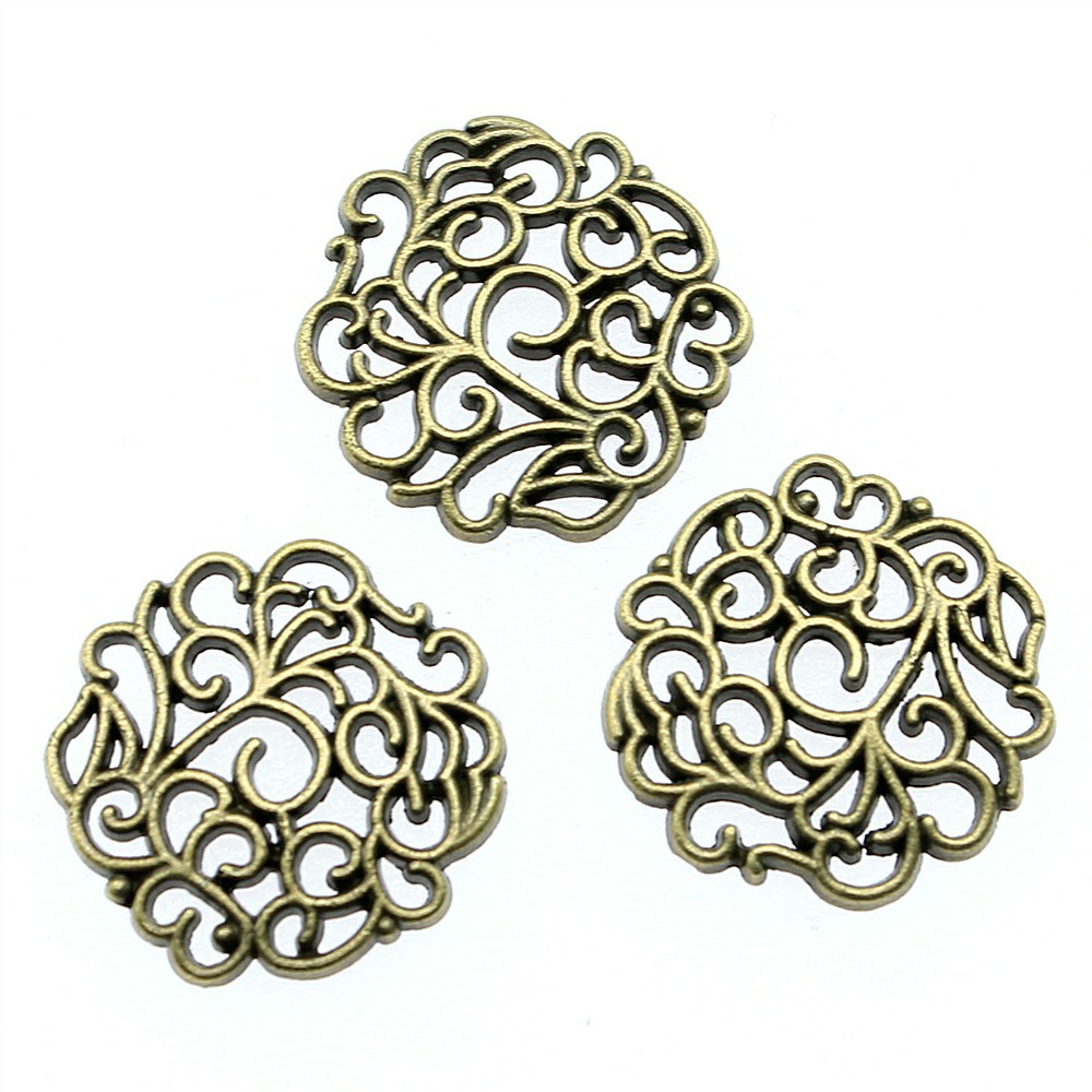 10pcs 18x18mm 2 Colors Antique - Vintage Fashion Online review and price
