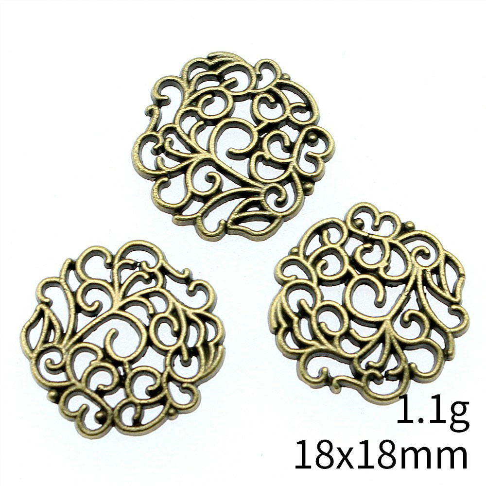 10pcs 18x18mm 2 Colors Antique - Vintage Fashion Online review and price