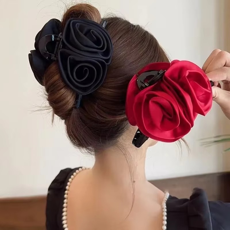 French Big Double Rose Flower  - French Vintage Fashion review and price