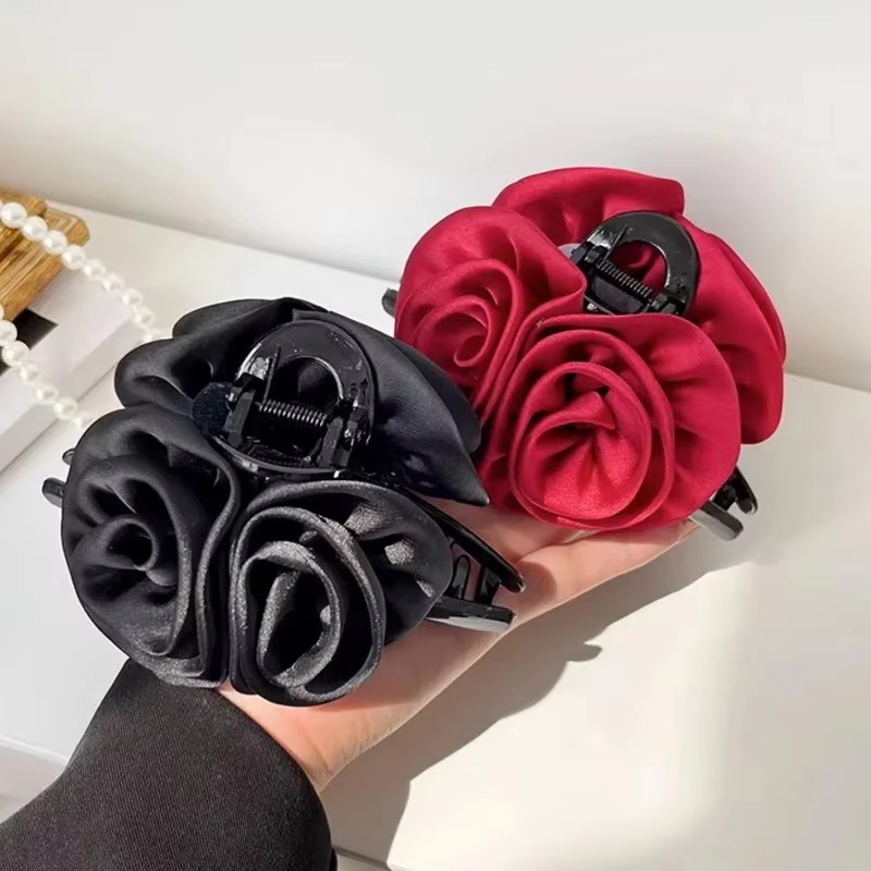 French Big Double Rose Flower  - French Vintage Fashion review and price
