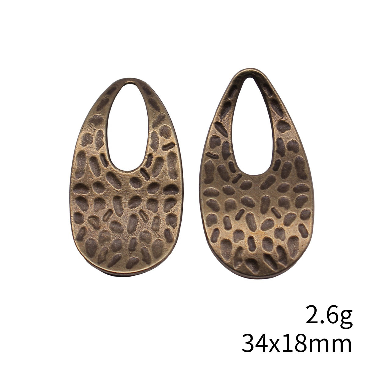 10pcs 34x18mm 5 Colors Hammere - Vintage Fashion Online review and price