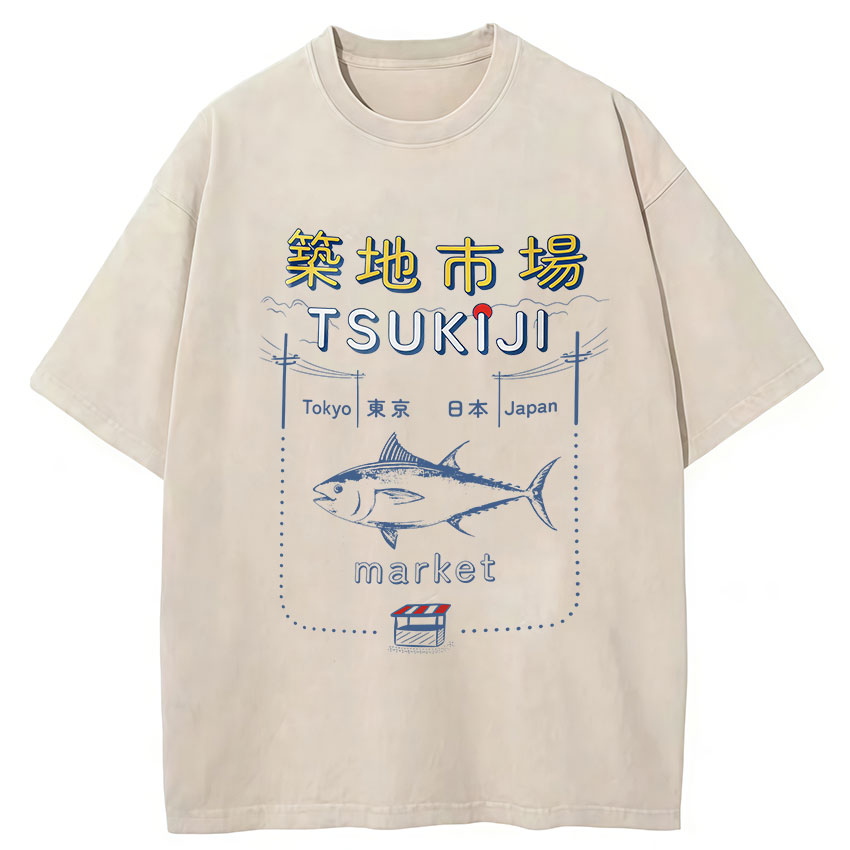 Funny Fish Japanese Tsukiji Ma - Vintage Fashion Market review and price