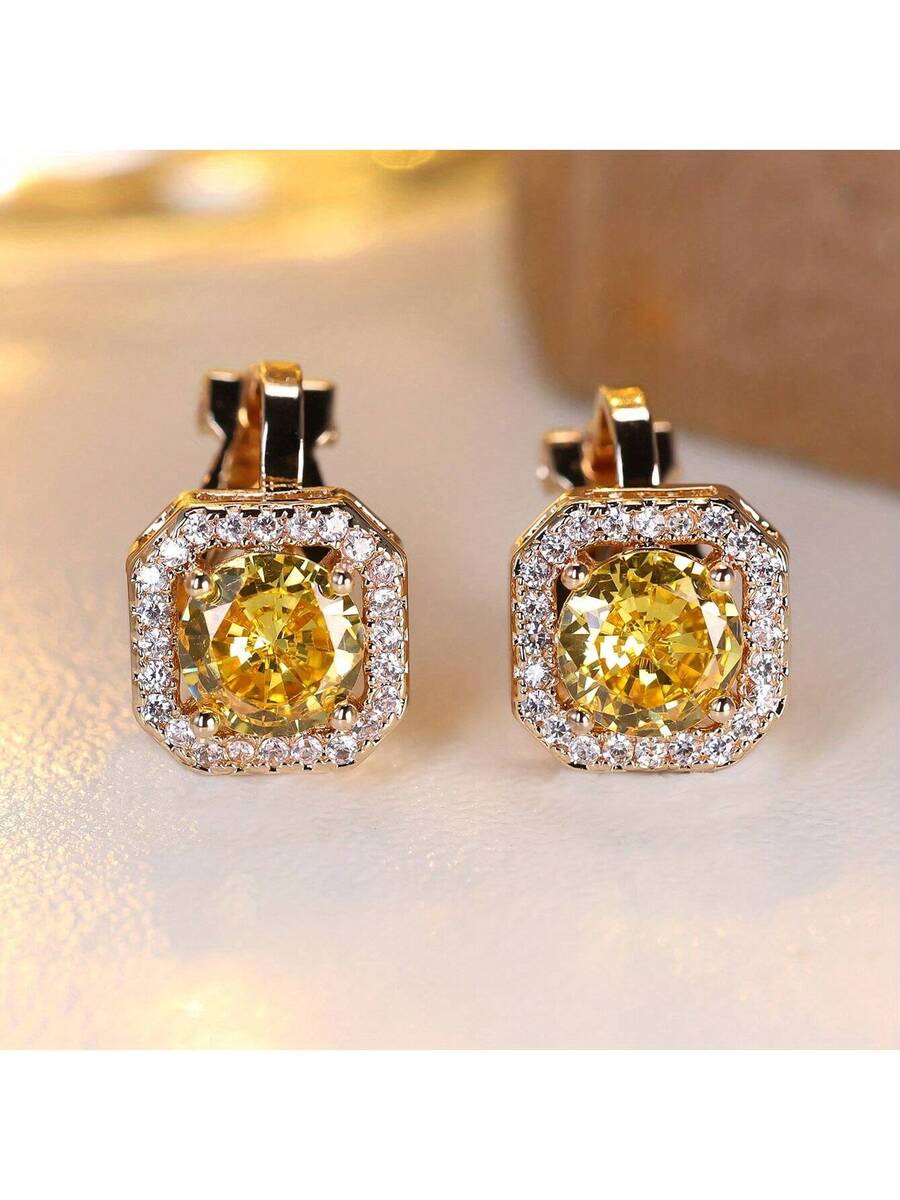 Elegant Vintage Clip-On Earrin - Vintage Fashion Center review and price