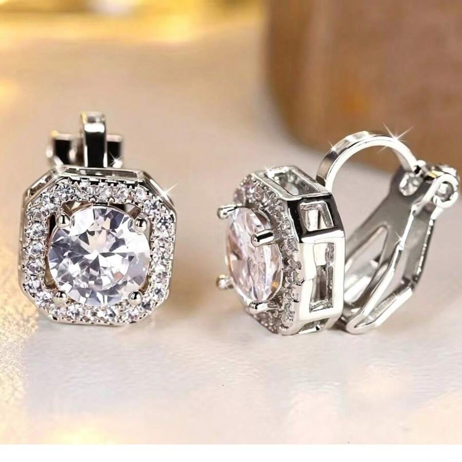 Elegant Vintage Clip-On Earrin - Vintage Fashion Center review and price