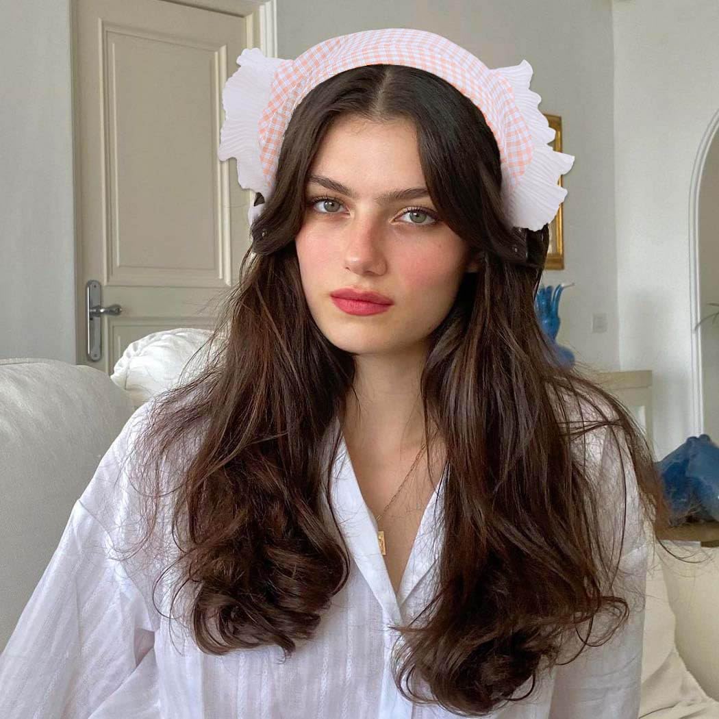 Bohemian Lace Turban  Women Ba - French Vintage Fashion review and price