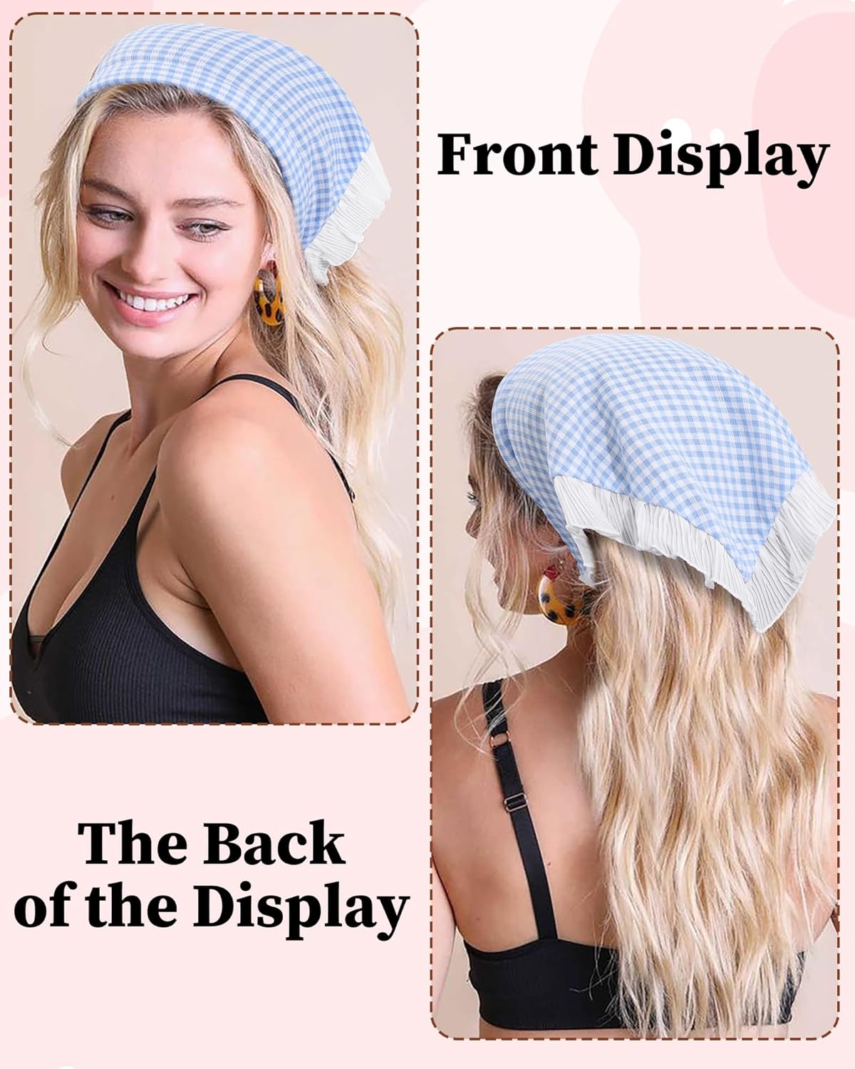 Bohemian Lace Turban  Women Ba - French Vintage Fashion review and price