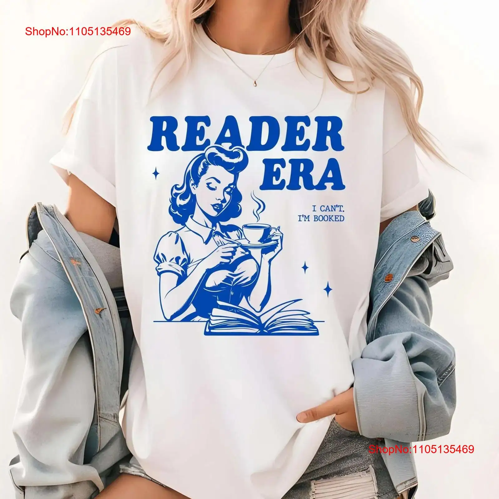 Reader Era T Shirt Book Lover  - Vintage Fashion Eras review and price