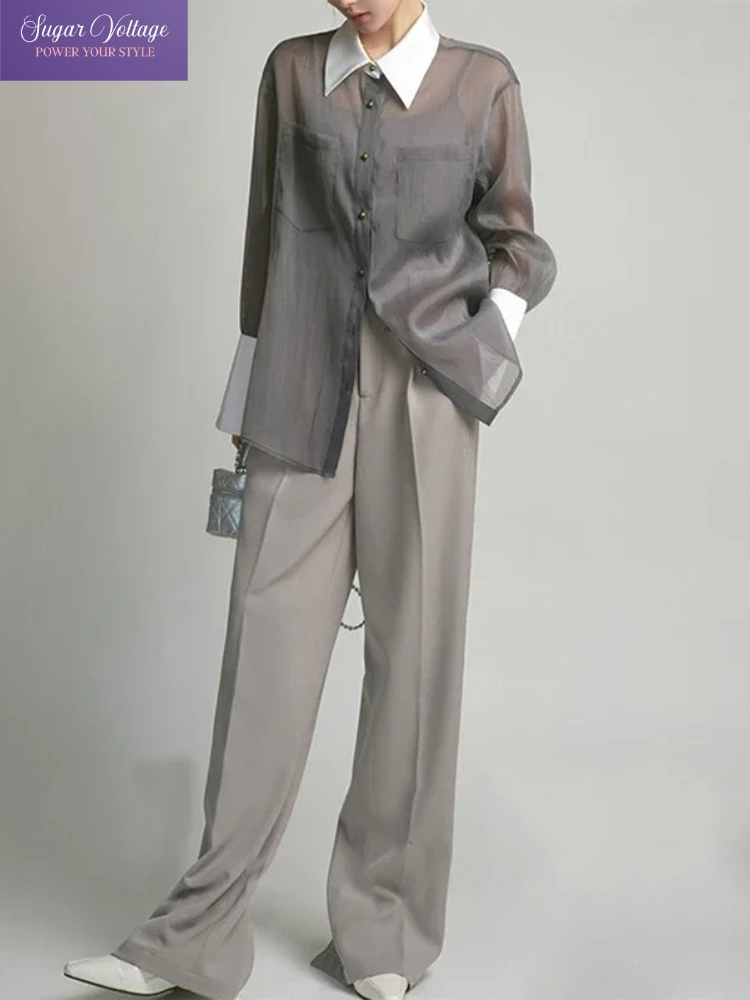 French Luxury Vintage Sheer Ch - French Vintage Fashion review and price