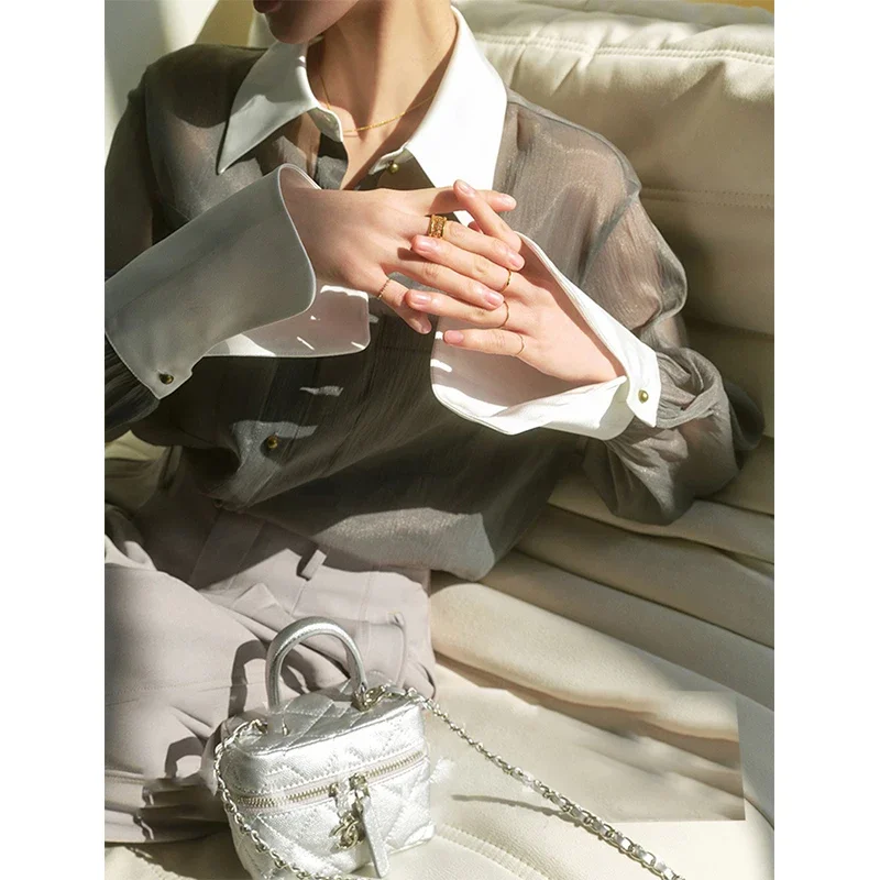 French Luxury Vintage Sheer Ch - French Vintage Fashion review and price