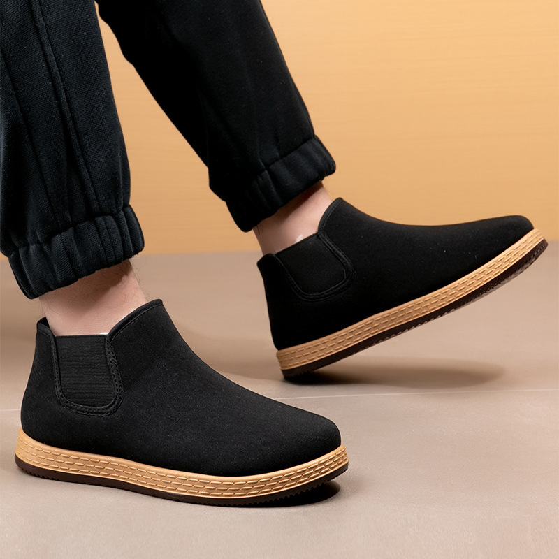 Men's Cotton Shoes Men's Winte - Vintage Fashion Fabrics review and price
