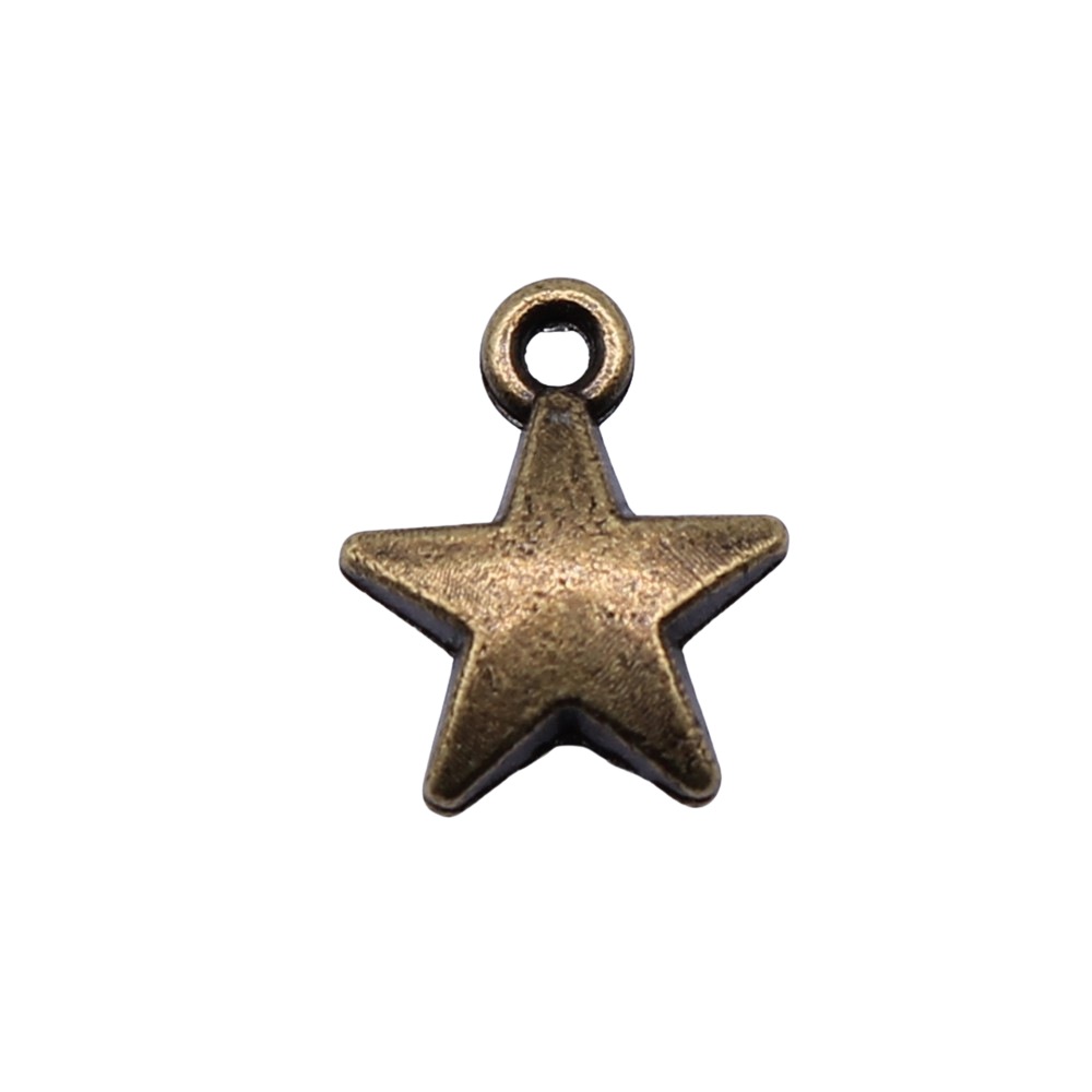 40pcs 8.6x7.1mm 2 Colors Antiq - Vintage Fashion Online review and price