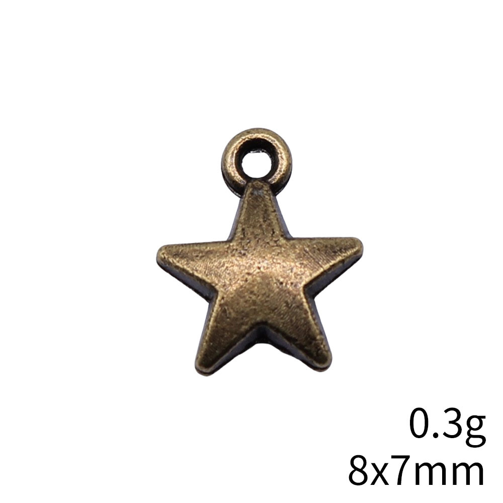 40pcs 8.6x7.1mm 2 Colors Antiq - Vintage Fashion Online review and price