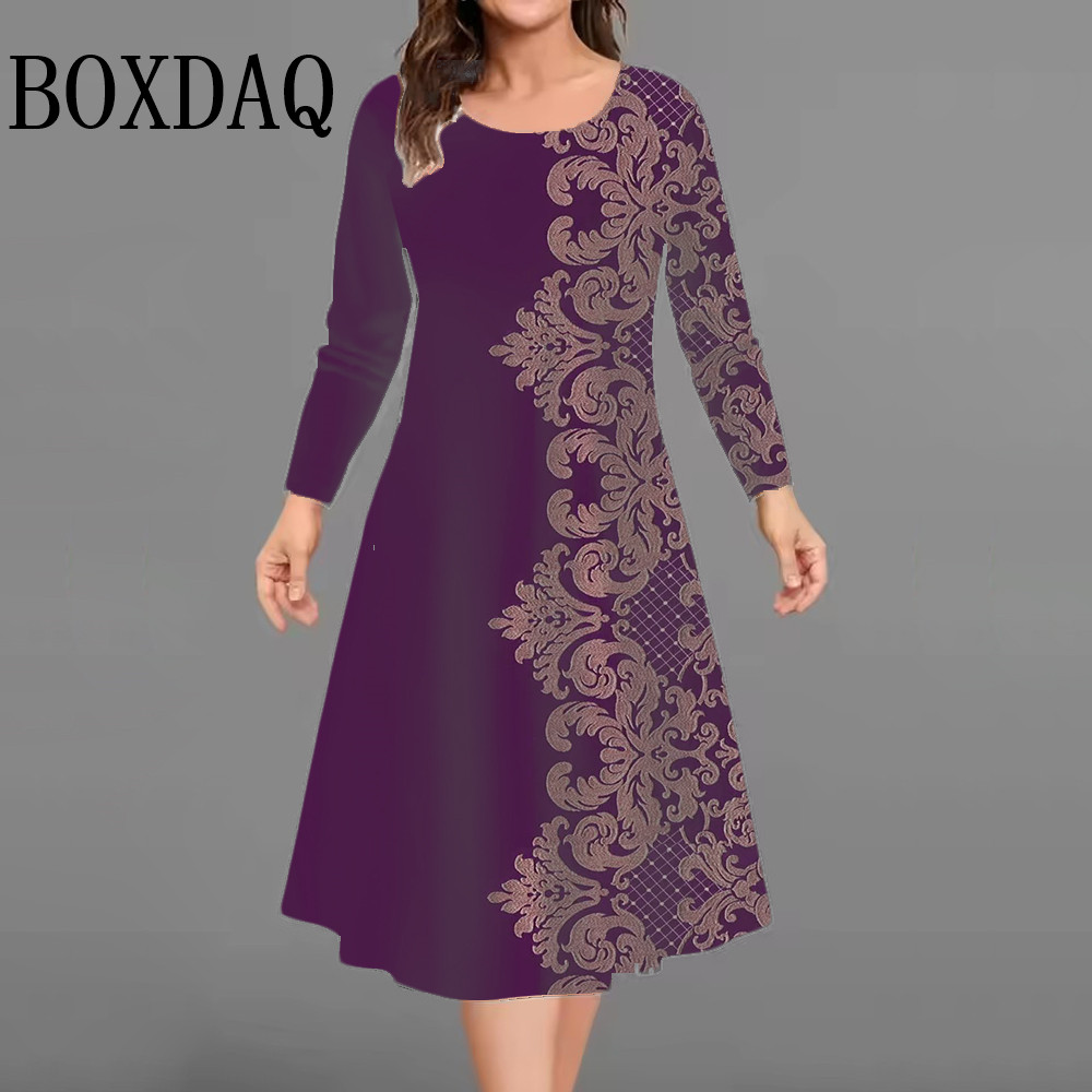 New Women's Retro Dress Flower - Vintage Fashion Fabrics review and price